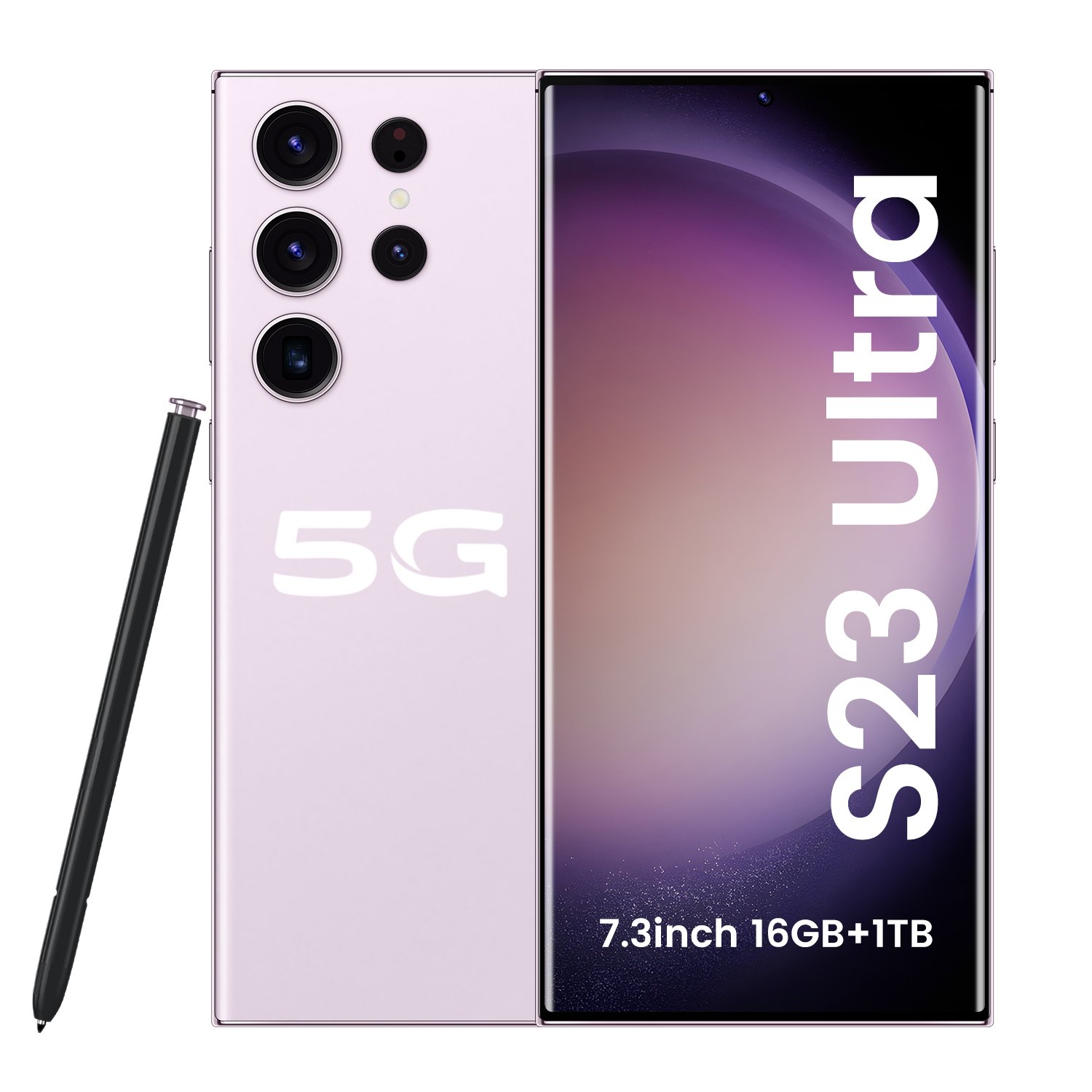 S23 Ultra 0riginal 16gb+1tb 7.3 Inch 48mp+100mpv 3g/4g/5g High Quality Android 12 Smart Cell Phone